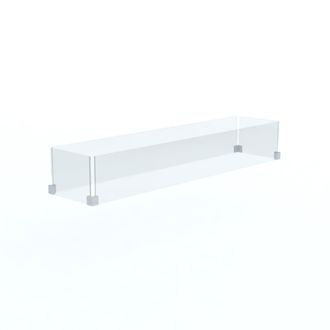 Glazen ombouw LIFE vuurtafel