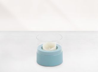 Ronde kaars tuinlamp