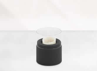 Ronde kaars tuinlamp hoog