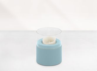 Ronde kaars tuinlamp hoog