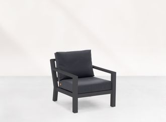 Timber loungestoel