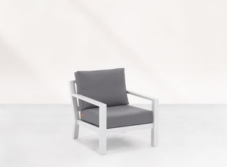 Timber loungestoel