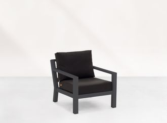 Timber loungestoel
