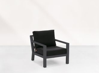 Timber loungestoel