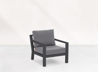 Timber loungestoel