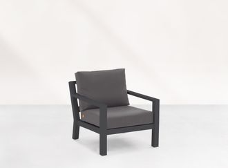 Timber loungestoel