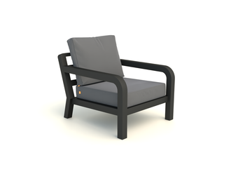 Timber loungestoel