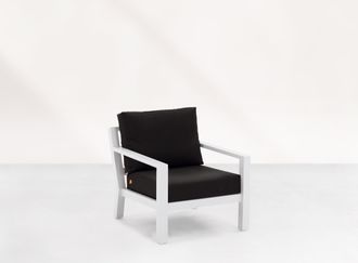 Timber loungestoel