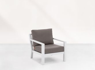 Timber loungestoel