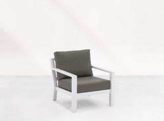 Timber loungestoel