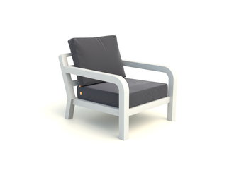Timber loungestoel